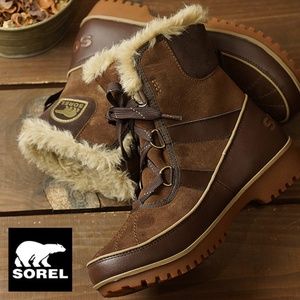 NEW Sorel Tivoli II Waterproof Boots Tobacco 8.5 M